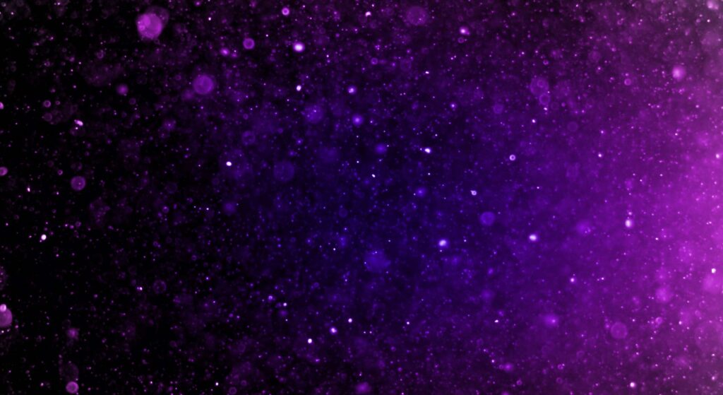 Abstrakte stjerner på mørk baggrund.