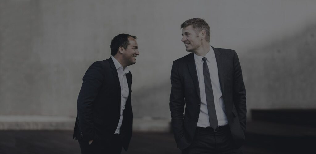 Jes Tækker Stemann Brinch og Jacob Wandt.