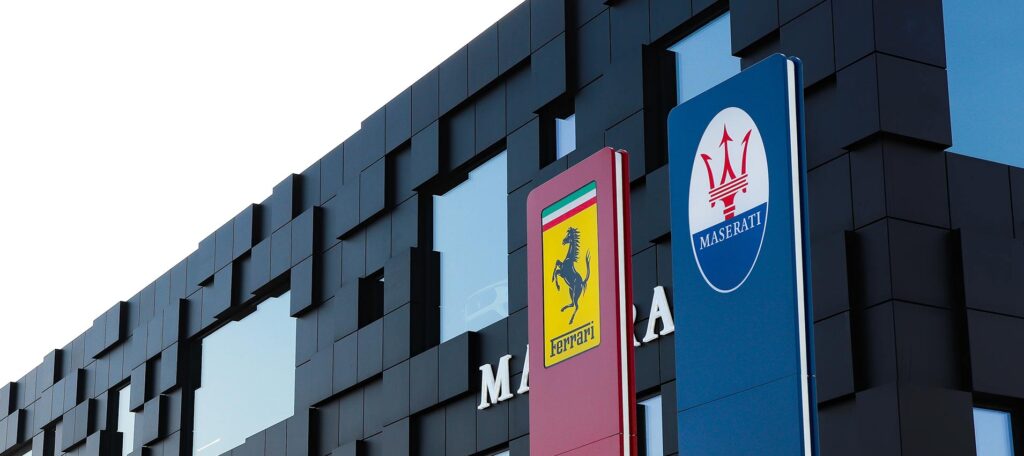 Formula Auto bygning set udefra.